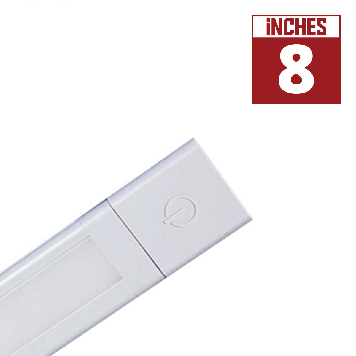 SlimEdge 8 Inch Plug In Under Cabinet LED Light, 150 Lumens, Linkable, 24V