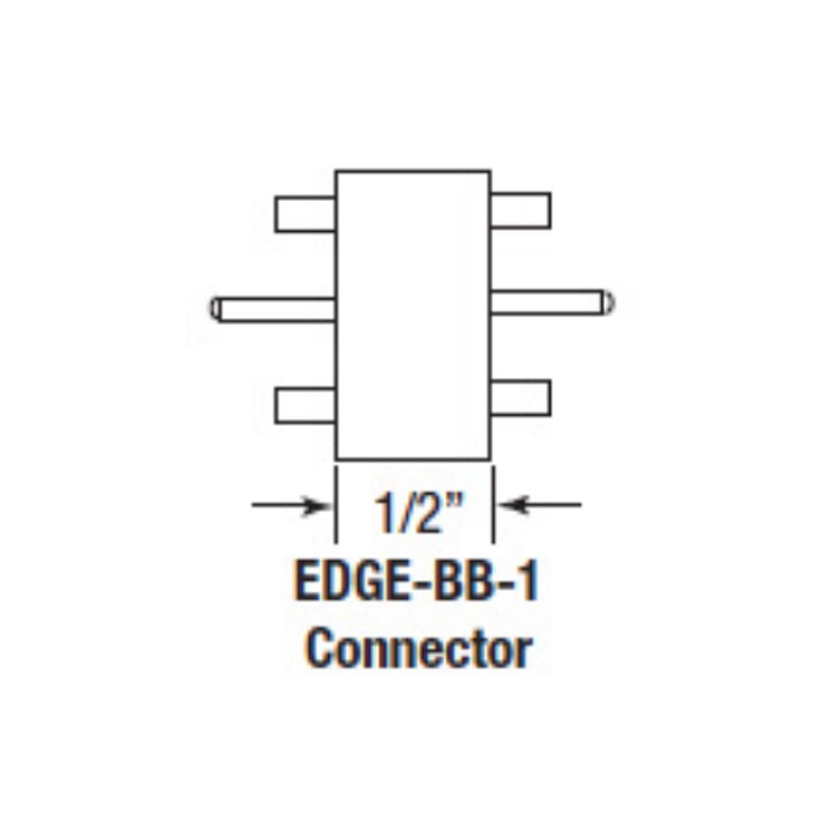 Bar to Bar Connector For SlimEdge LightBars, Black - Bees Lighting