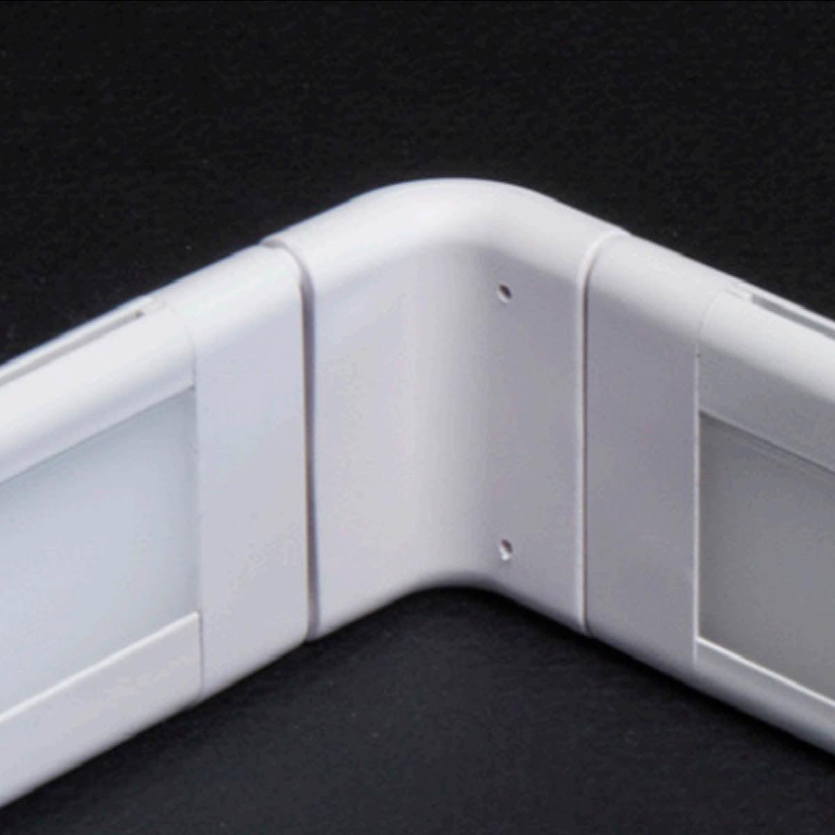 Inside Corner Connector For SlimEdge LightBars, Black - Bees Lighting