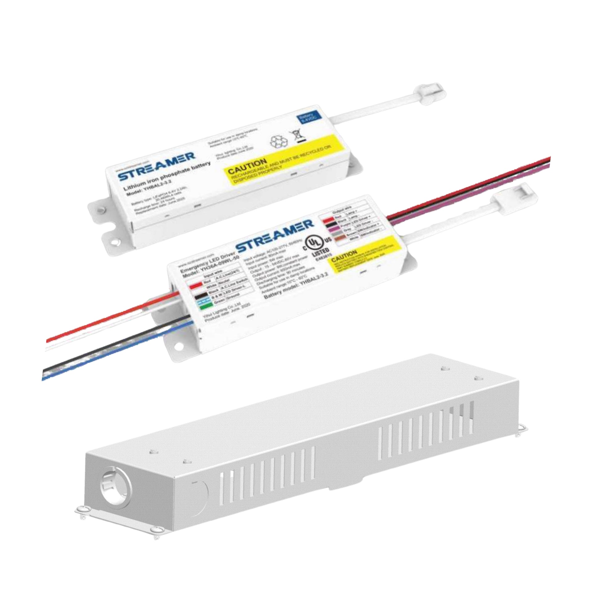 25W LED Emergency Battery Backup, for 250W/300W/410W High Bays - Bees Lighting
