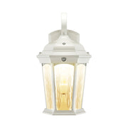 15 in. LED Outdoor Wall Lantern 1200 Lumens 3000K White finish - Bees Lighting