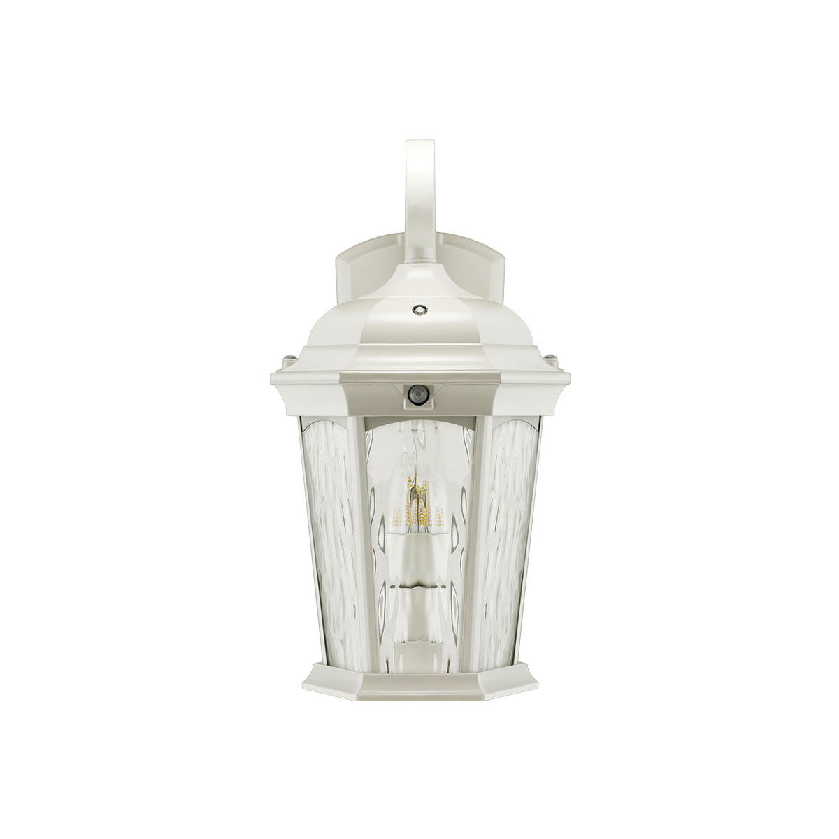 15 in. LED Outdoor Wall Lantern 1200 Lumens 3000K White finish - Bees Lighting