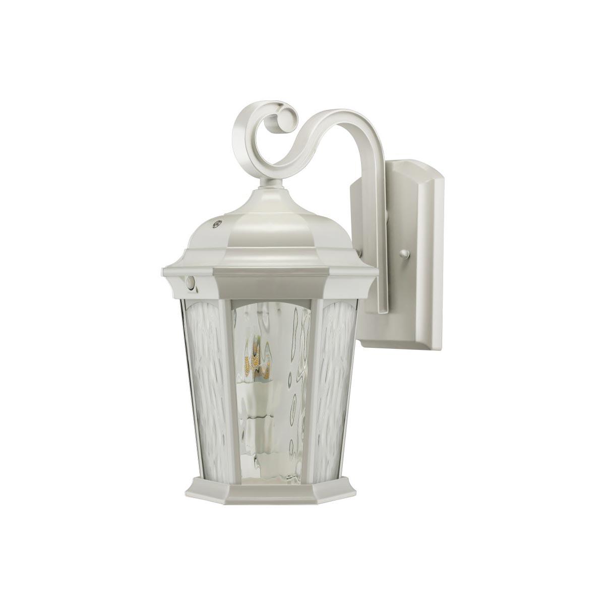 15 in. LED Outdoor Wall Lantern 1200 Lumens 3000K White finish - Bees Lighting