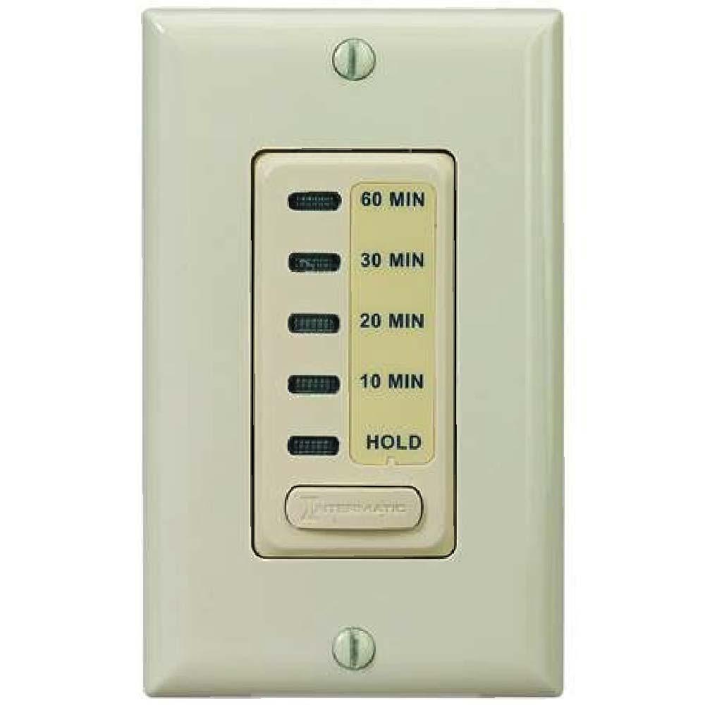 15-Amp 60-Minutes Countdown In-Wall Preset Timer Switch Ivory - Bees Lighting