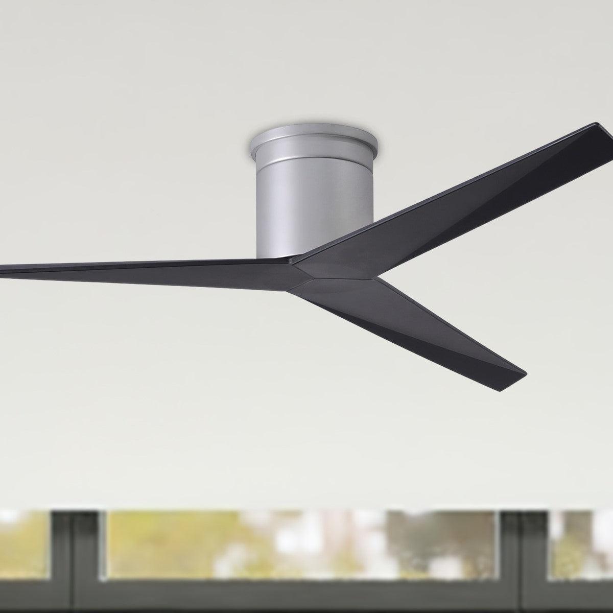 Eliza 56 Inch Low Profile Outdoor Ceiling Fan, Wall/Remote Control Included - Bees Lighting