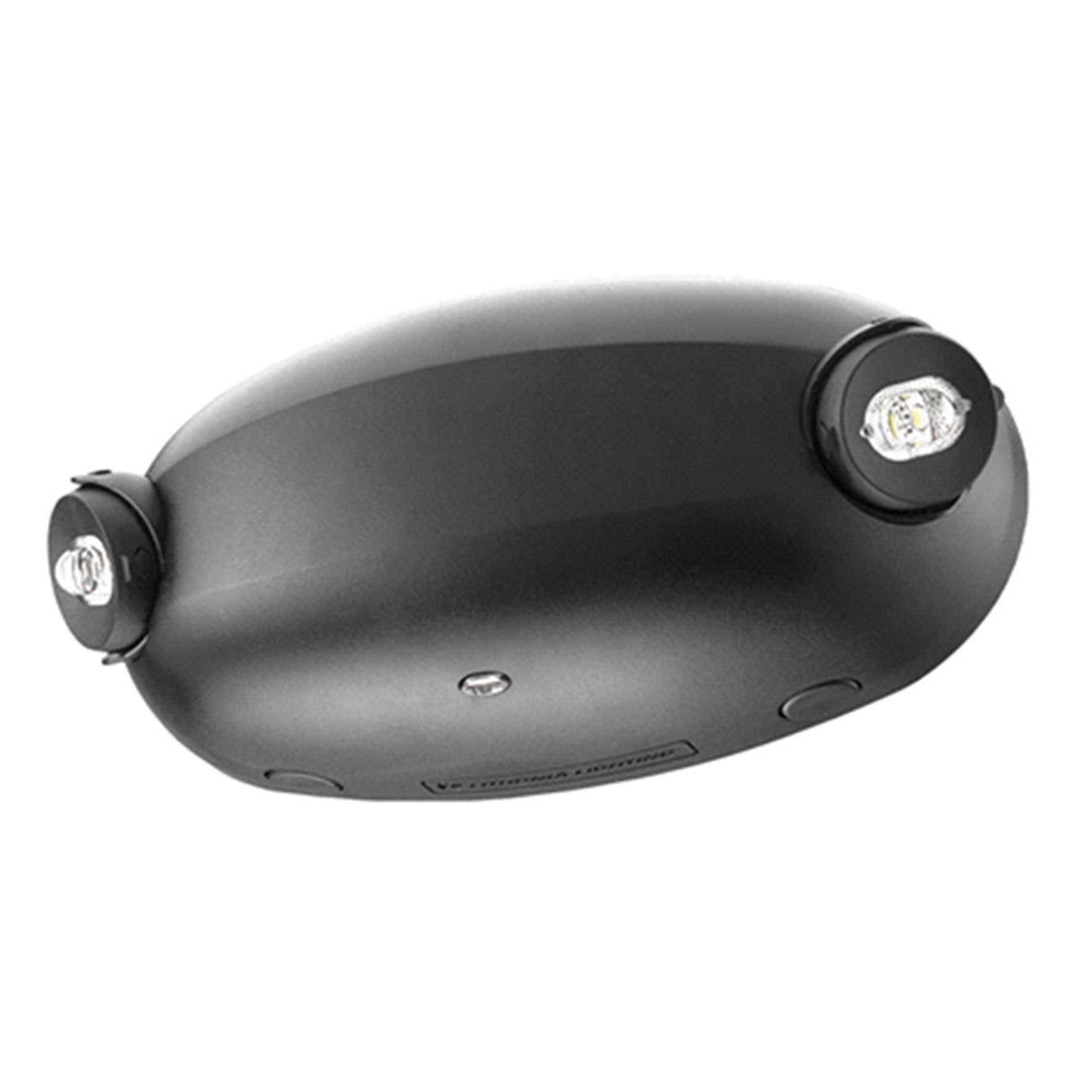 LED Emergency Light, 3 Watts, 220 Lumens, Dual Light Head, 120-277V, Black - Bees Lighting