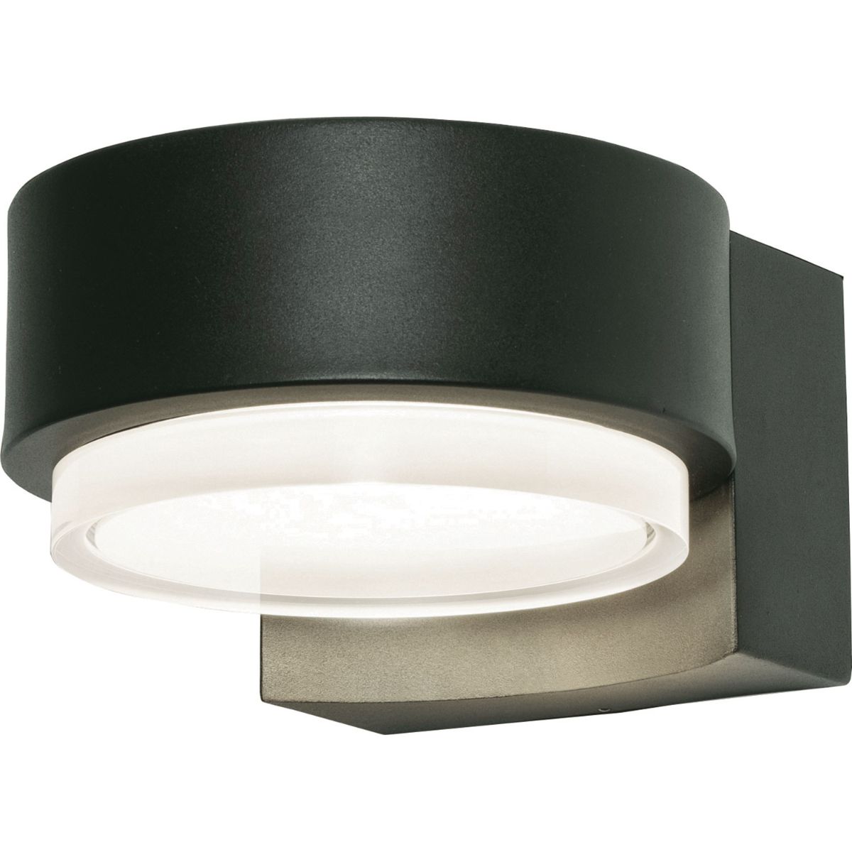 Elm 8 in. LED Outdoor Wall Sconce Selectable CCT Black Finish