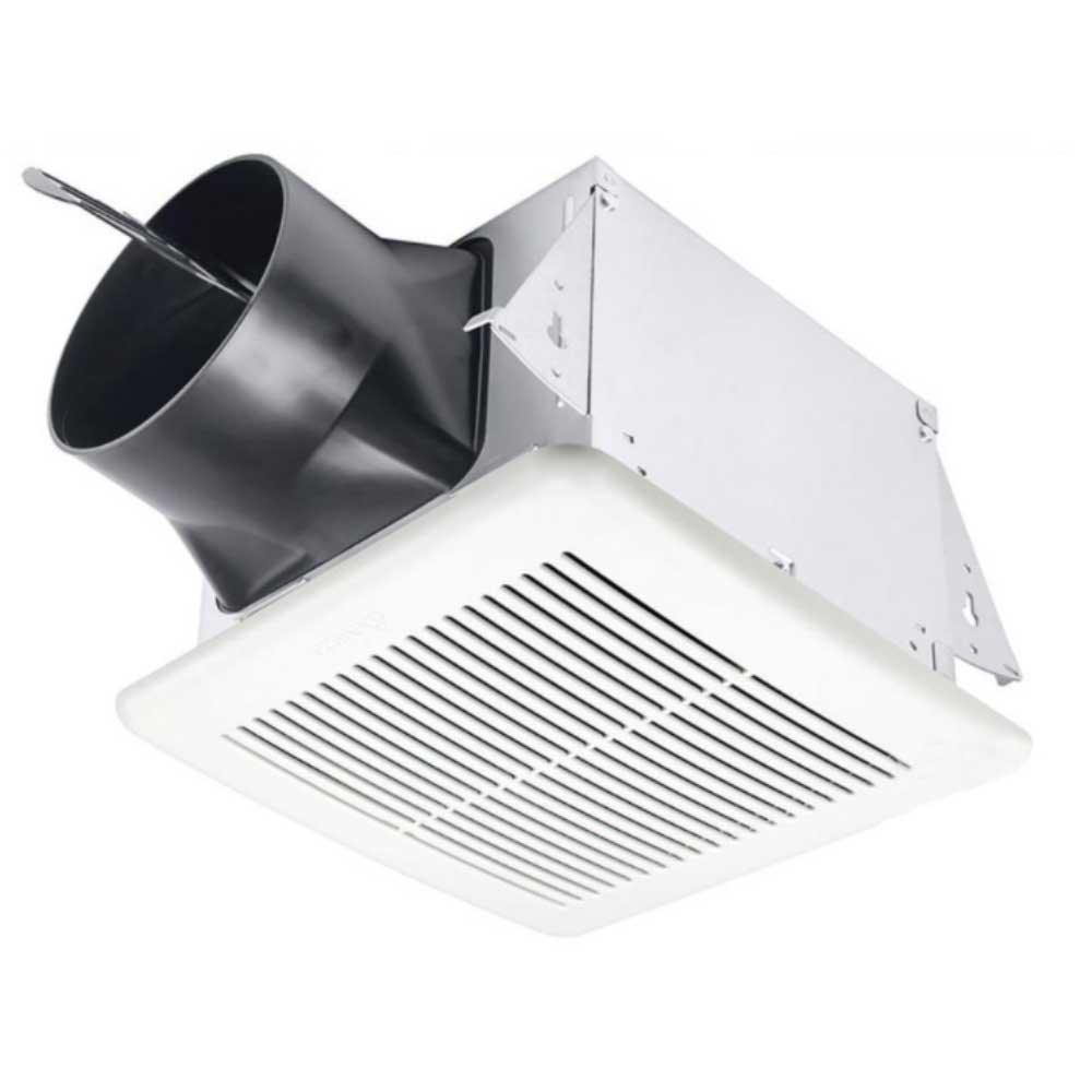 Delta BreezElite Adjustable 80-110 CFM Bathroom Exhaust Fan With Dual Speed and Delay Timer - Bees Lighting
