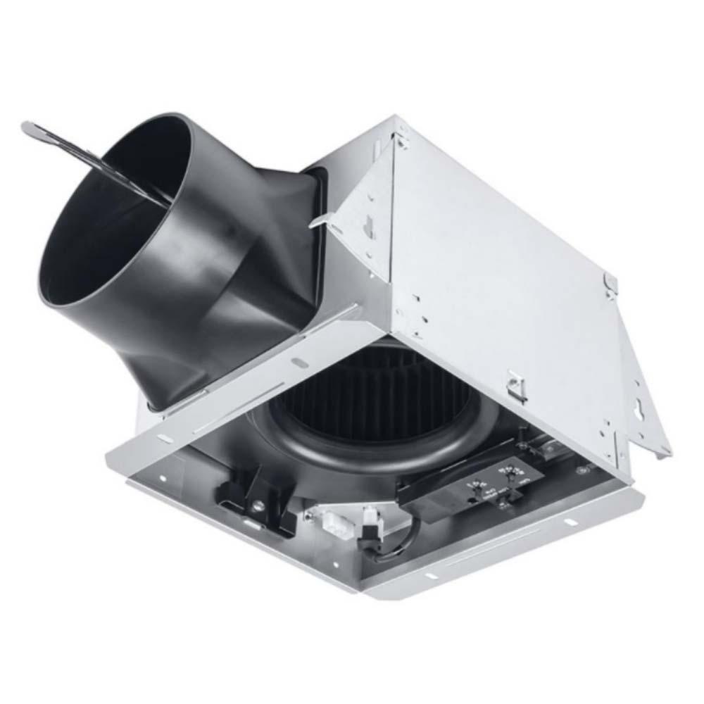 Delta BreezElite Adjustable 80-110 CFM Bathroom Exhaust Fan With Dual Speed and Delay Timer - Bees Lighting