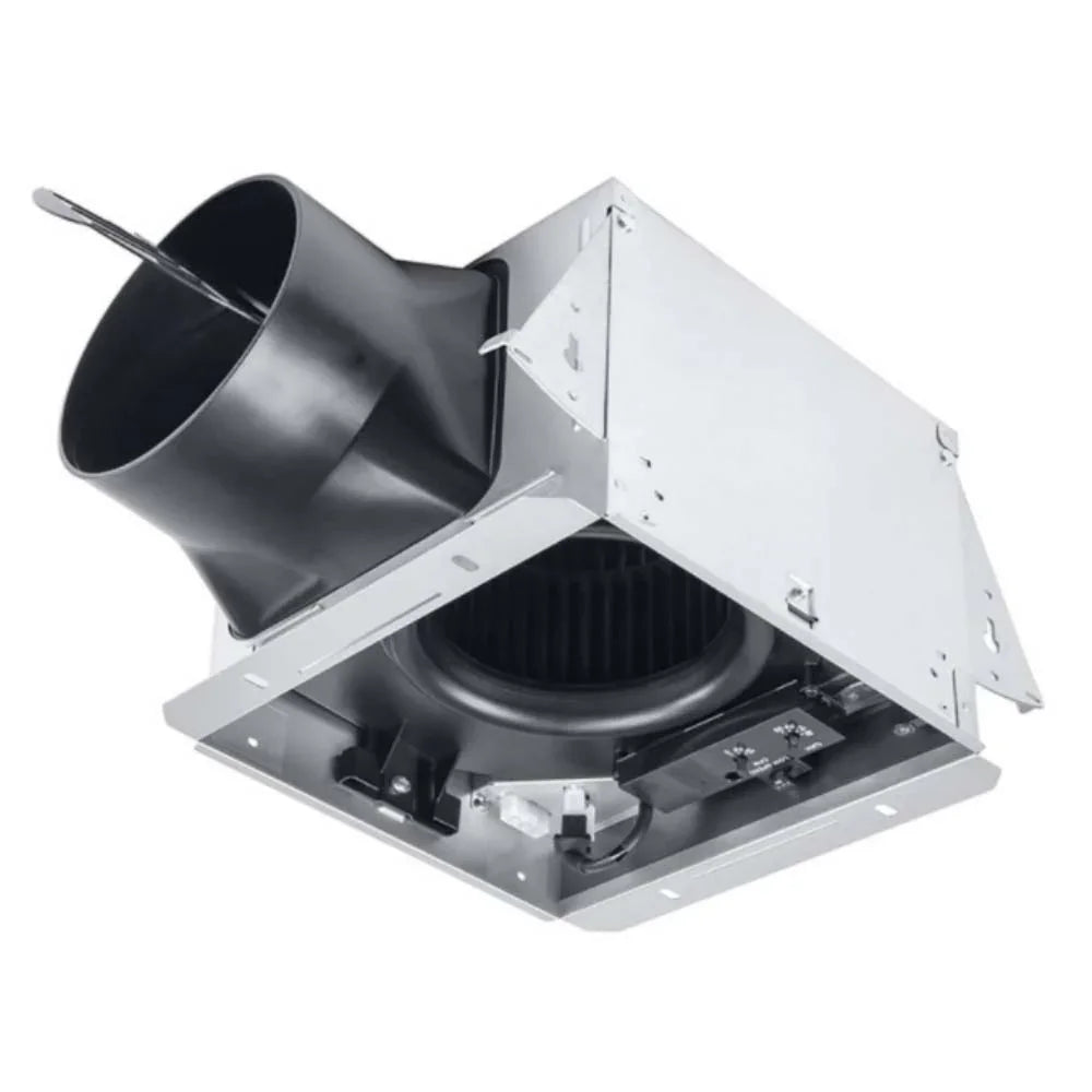 Delta BreezElite Adjustable 80-110 CFM Bathroom Exhaust Fan With Dual Speed and Delay Timer - Bees Lighting