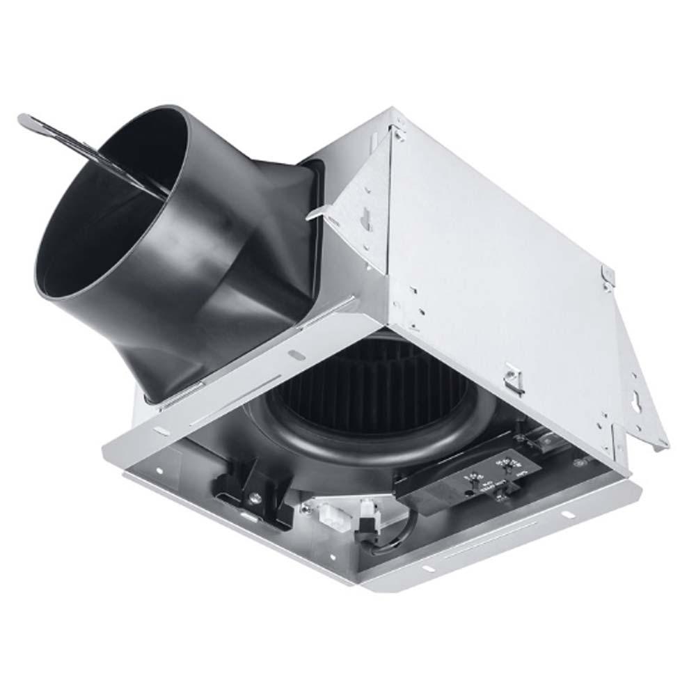 Delta BreezElite 80-110 CFM Adjustable Speed Bathroom Exhaust Fan With Dimmable LED Light and Humidity Sensor