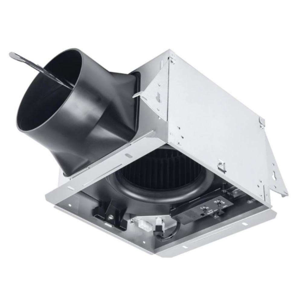 Delta BreezElite 80-110 CFM Adjustable Speed Bathroom Exhaust Fan With Dimmable LED Light, Motion and Humidity Sensor - Bees Lighting