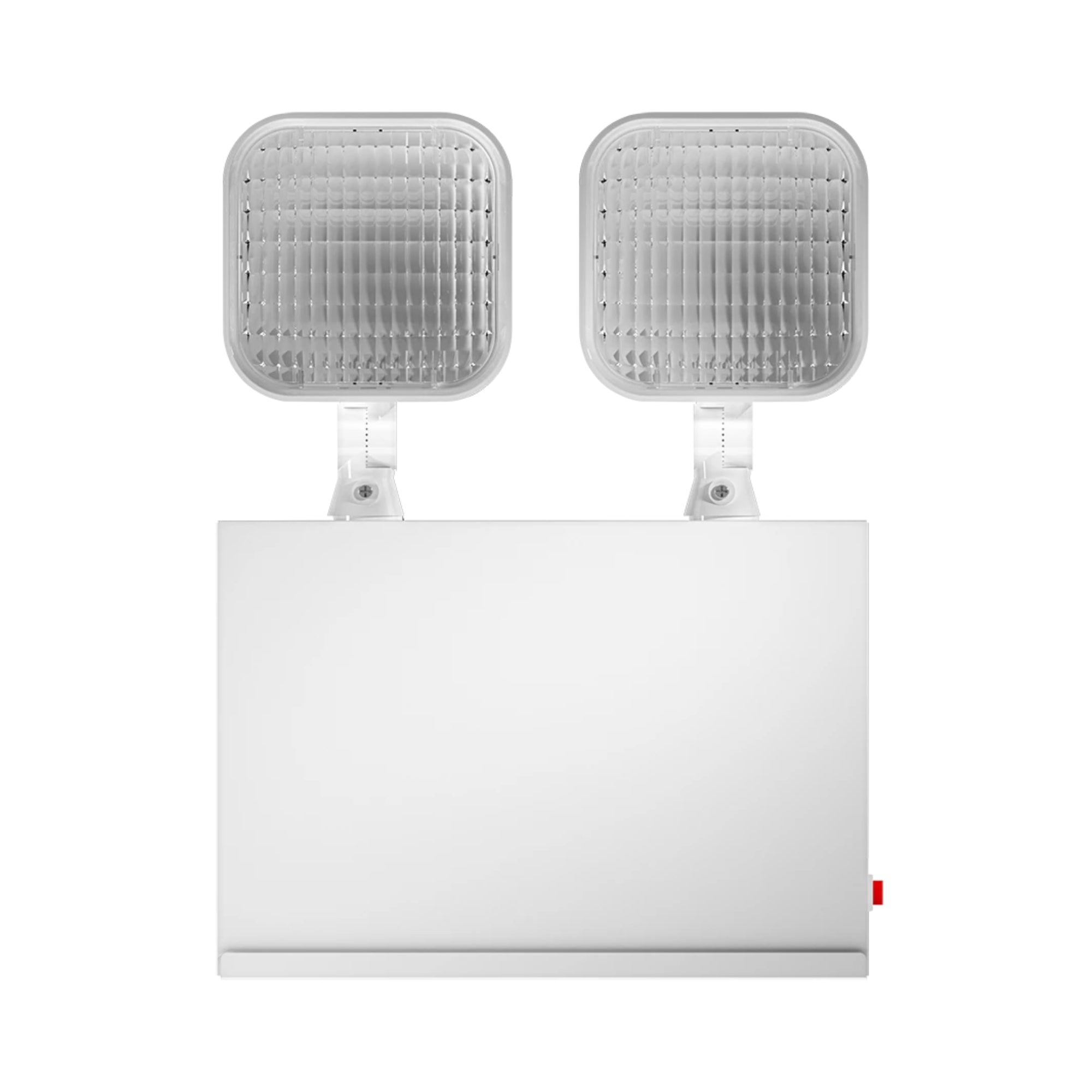 RAB EM-2H2RNY NYC Approved Emergency Light Square Heads 90-Min Backup 120/277V Wall Mount White