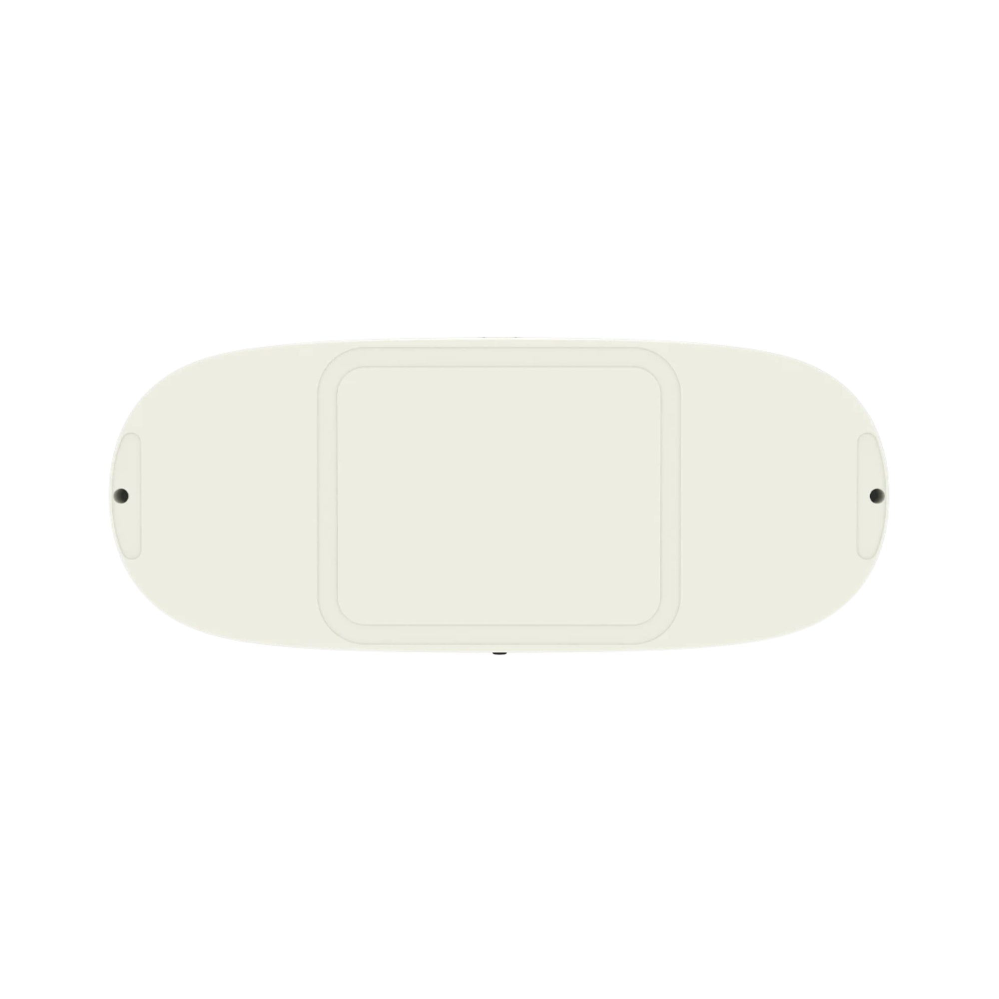 RAB EMOUT Outdoor Emergency Light 400lm Round Heads 90-Min Backup 120/277V Wall Mount White