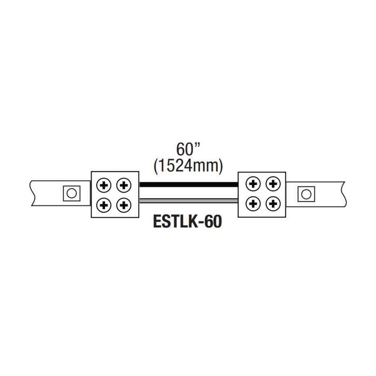 Sure-Tite 60in. Adjustable Tape to Tape Connector for LTR Tape Light Series - Bees Lighting