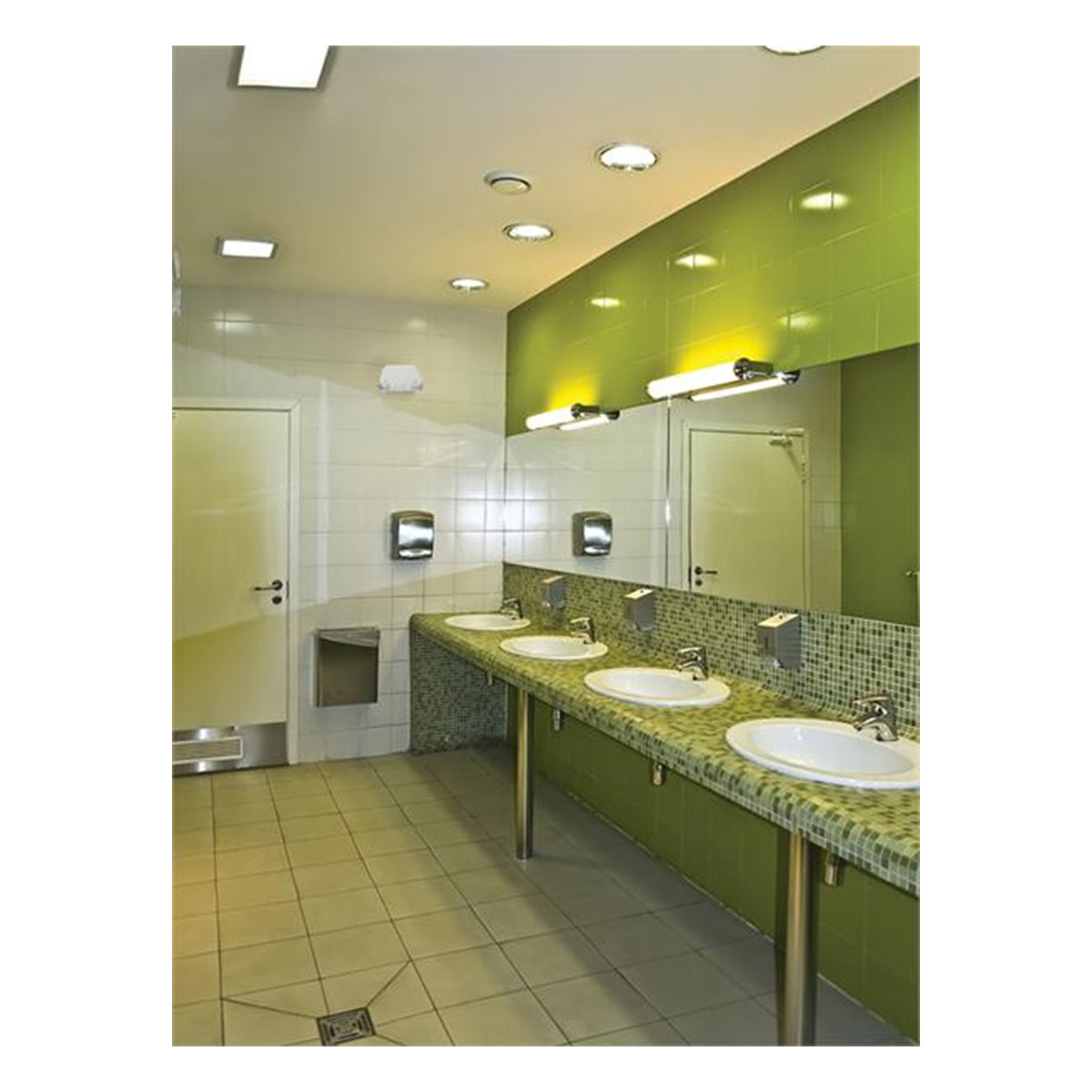 LED Emergency Light, 1.5 Watts, 2 Adjustable Light Heads, 120-277V, Remote Capable, White - Bees Lighting