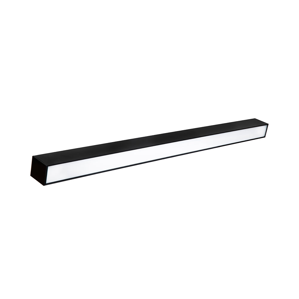 4ft LED Strip Light Fixture, 4550 Down light Lumens, 1950 Up Light Lumens, 50 Watts, 30K/40K/50K, 120-277V - Bees Lighting