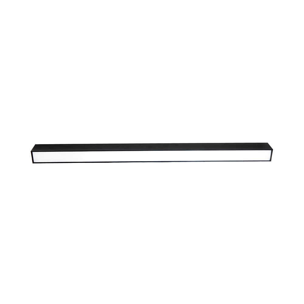 4ft LED Strip Light Fixture, 4550 Down light Lumens, 1950 Up Light Lumens, 50 Watts, 30K/40K/50K, 120-277V - Bees Lighting