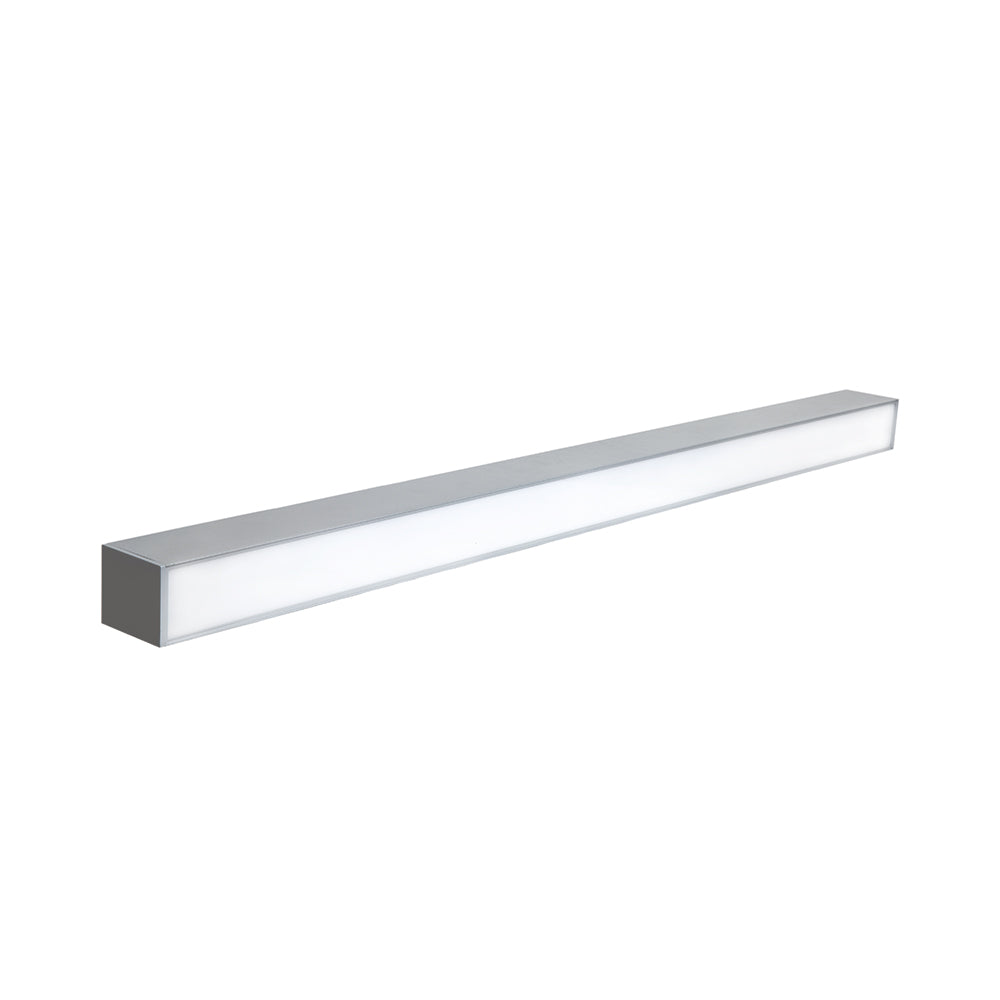 4ft LED Strip Light Fixture, 4550 Down light Lumens, 1950 Up Light Lumens, 50 Watts, 30K/40K/50K, 120-277V - Bees Lighting