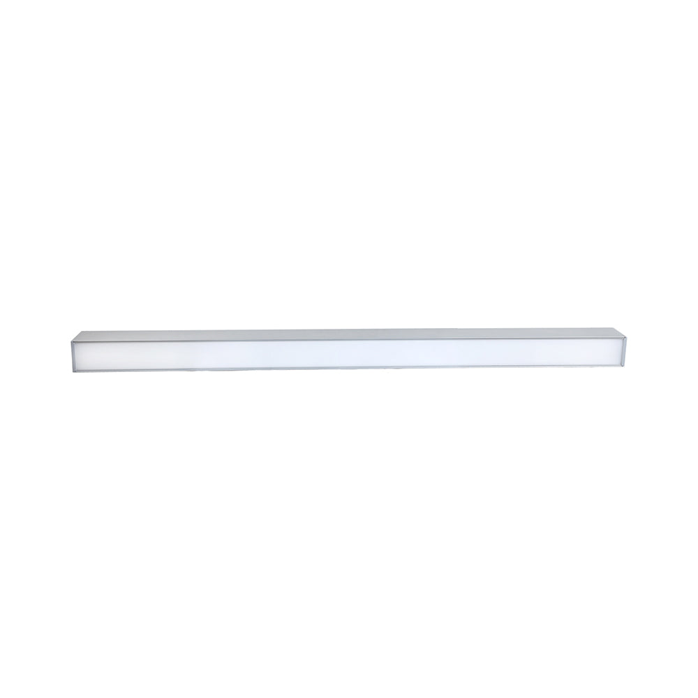 4ft LED Strip Light Fixture, 4550 Down light Lumens, 1950 Up Light Lumens, 50 Watts, 30K/40K/50K, 120-277V - Bees Lighting