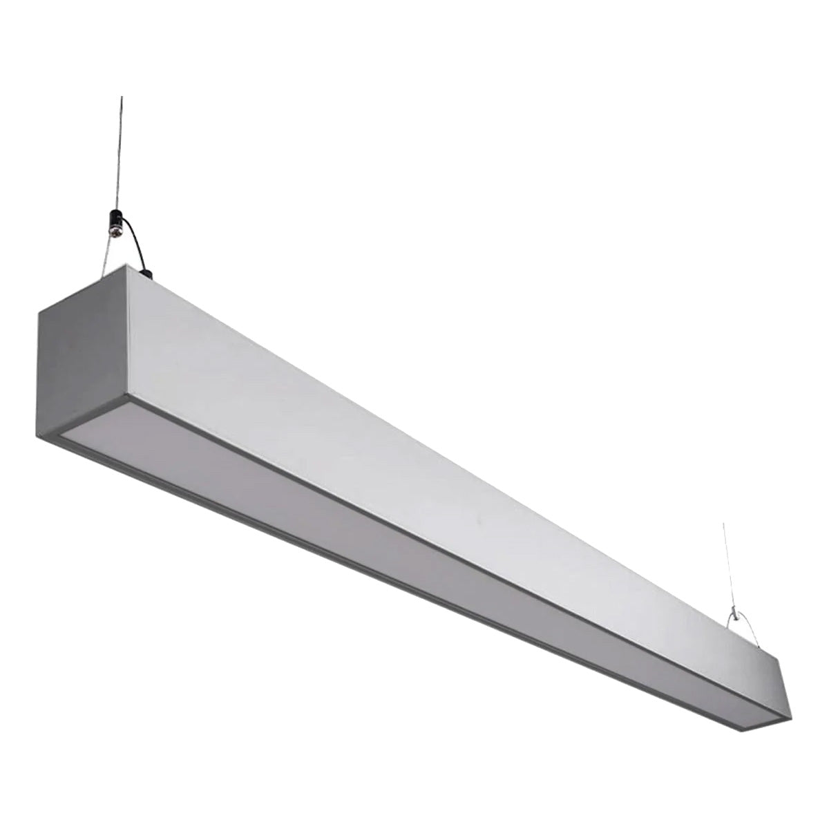 4ft LED Strip Light Fixture, 4550 Down light Lumens, 1950 Up Light Lumens, 50 Watts, 30K/40K/50K, 120-277V