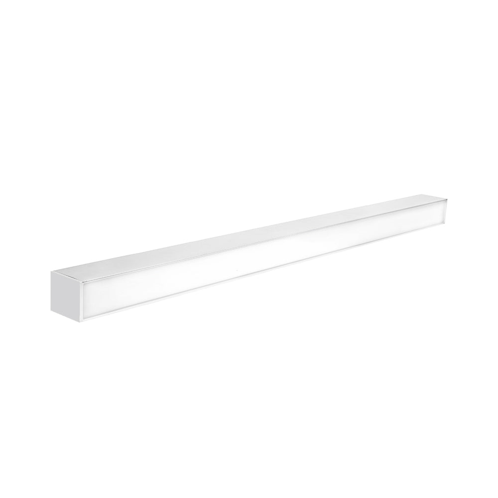 4ft LED Strip Light Fixture, 4550 Down light Lumens, 1950 Up Light Lumens, 50 Watts, 30K/40K/50K, 120-277V - Bees Lighting
