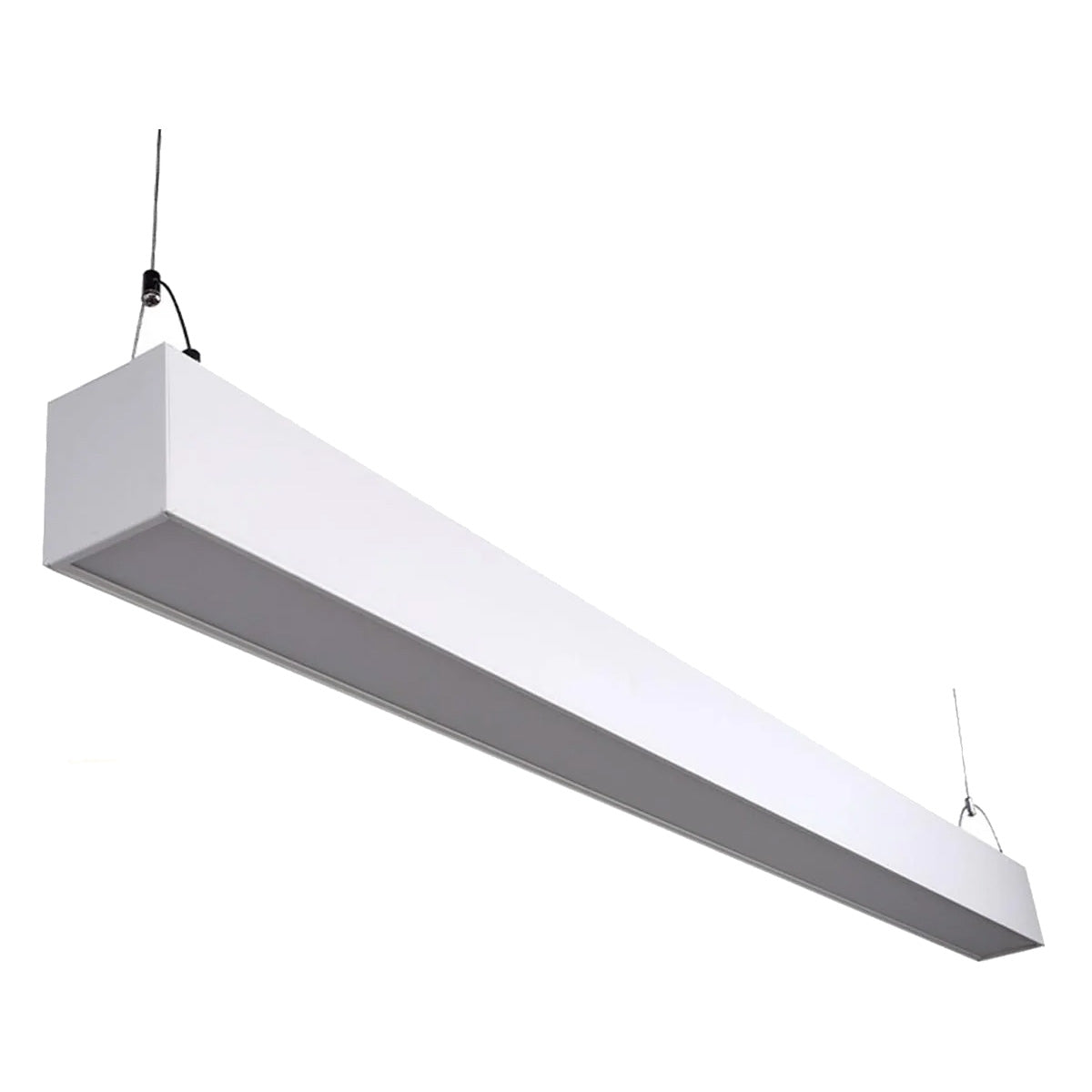 4ft LED Strip Light Fixture, 4550 Down light Lumens, 1950 Up Light Lumens, 50 Watts, 30K/40K/50K, 120-277V