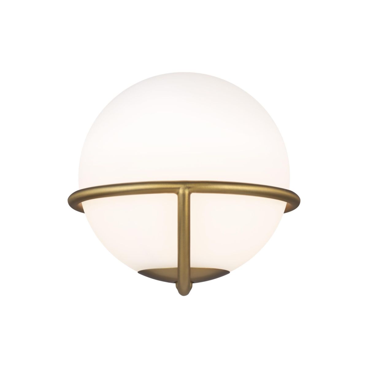 Apollo 8 in. Armed Sconce Brass Finish - Bees Lighting