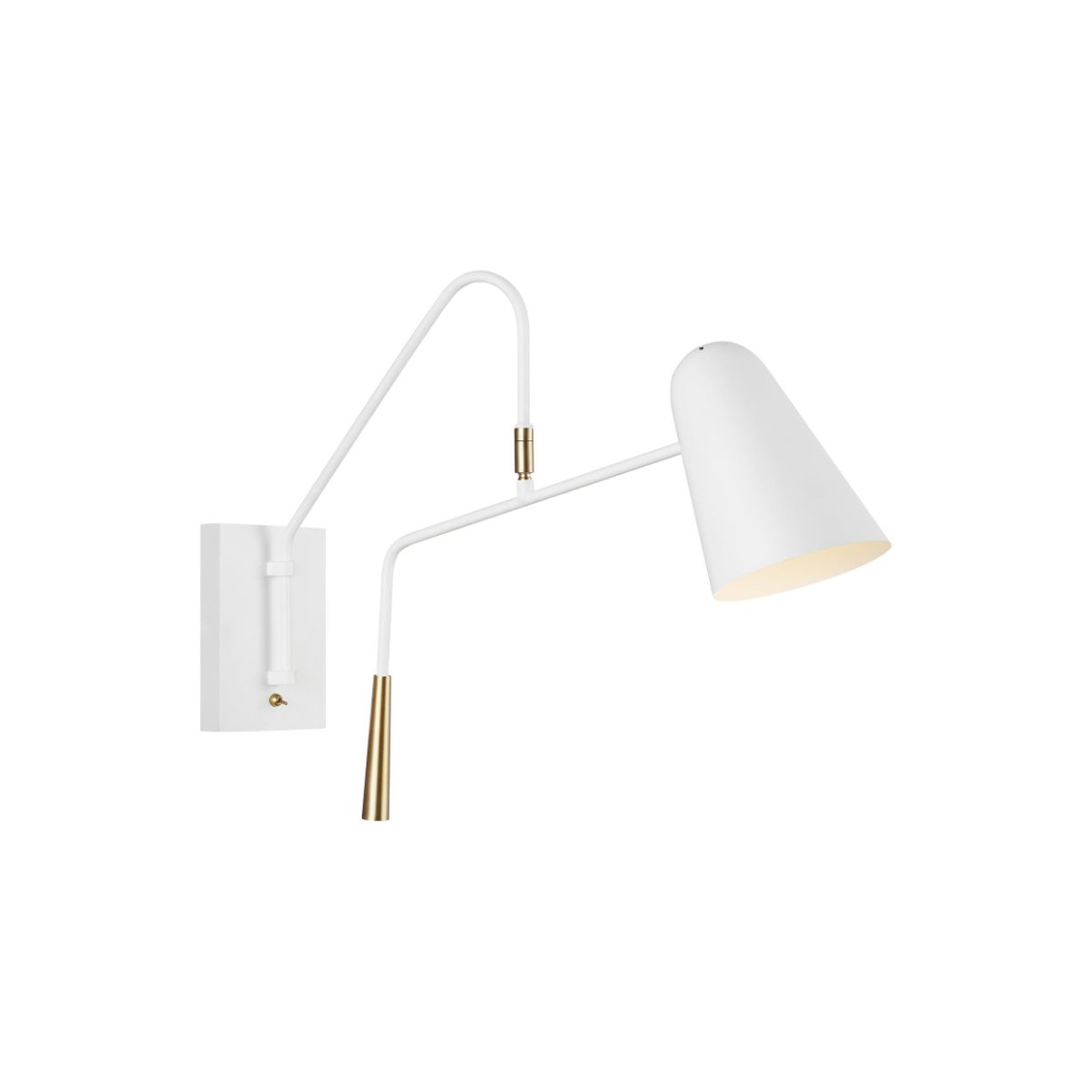 Simon Armed Wall Sconce - Bees Lighting