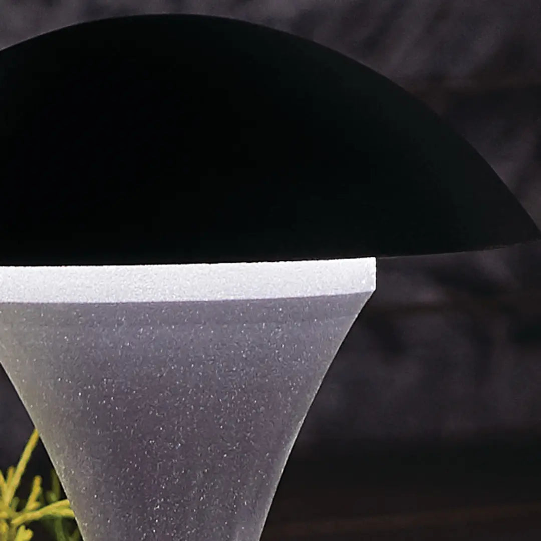 120V Large Eclipse Path Light, Textured Black - Bees Lighting
