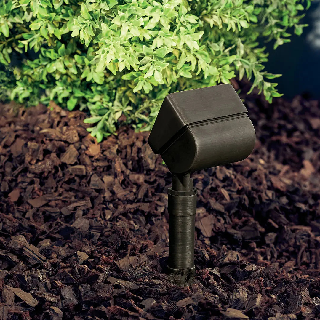 LED Landscape Flood Light Brass - Bees Lighting