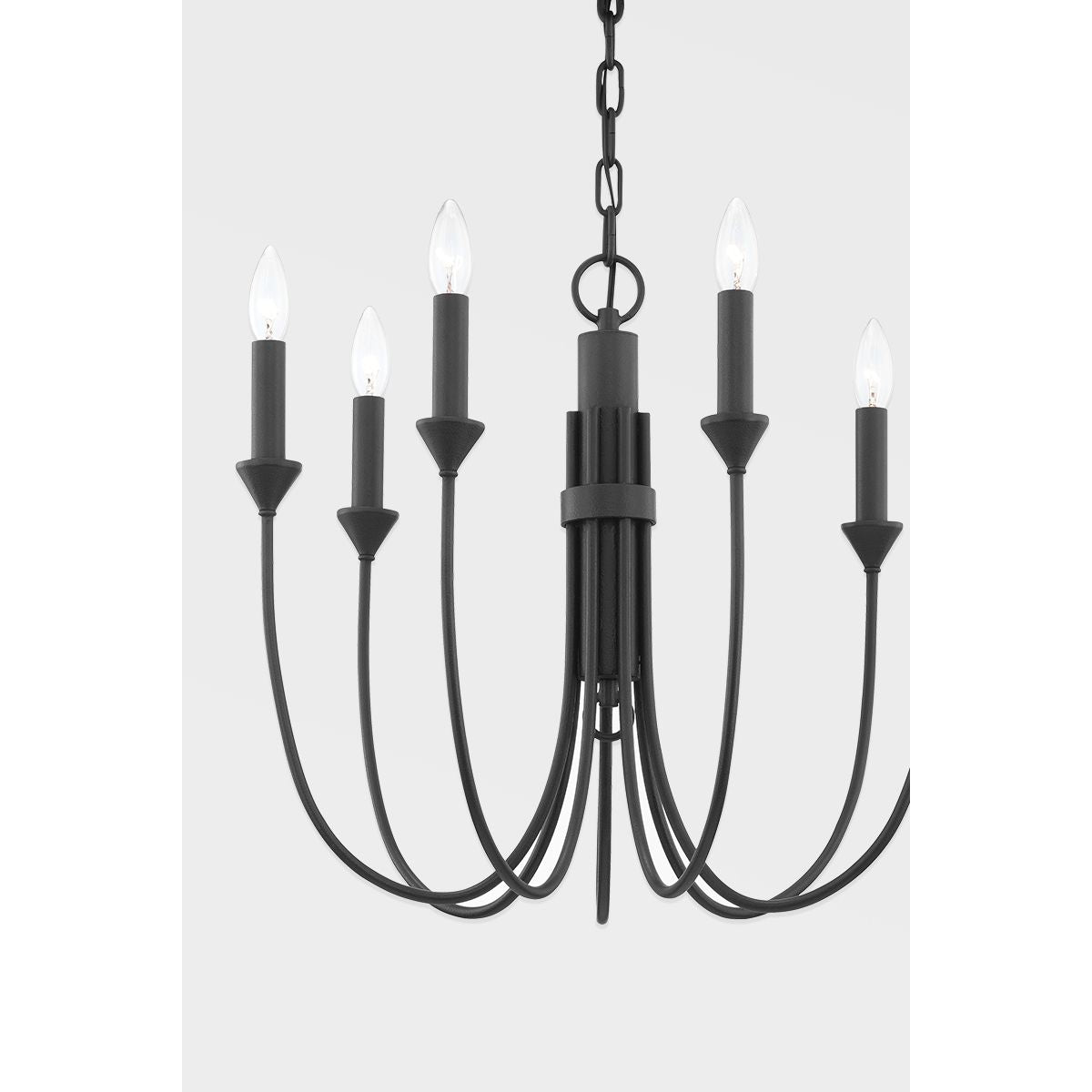 Cate 7 Lights Chandelier Iron finish - Bees Lighting
