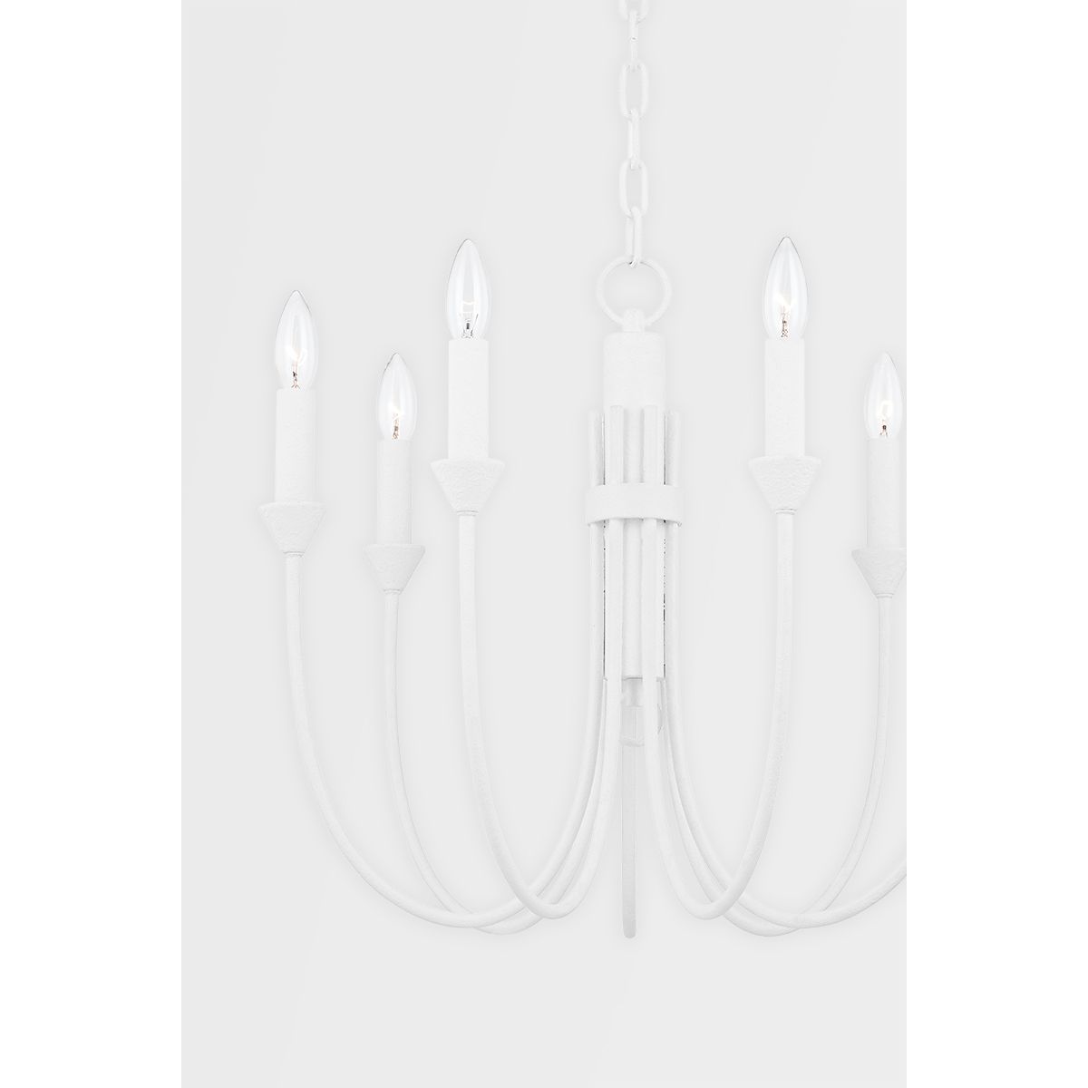 Cate 7 Lights Chandelier White finish - Bees Lighting