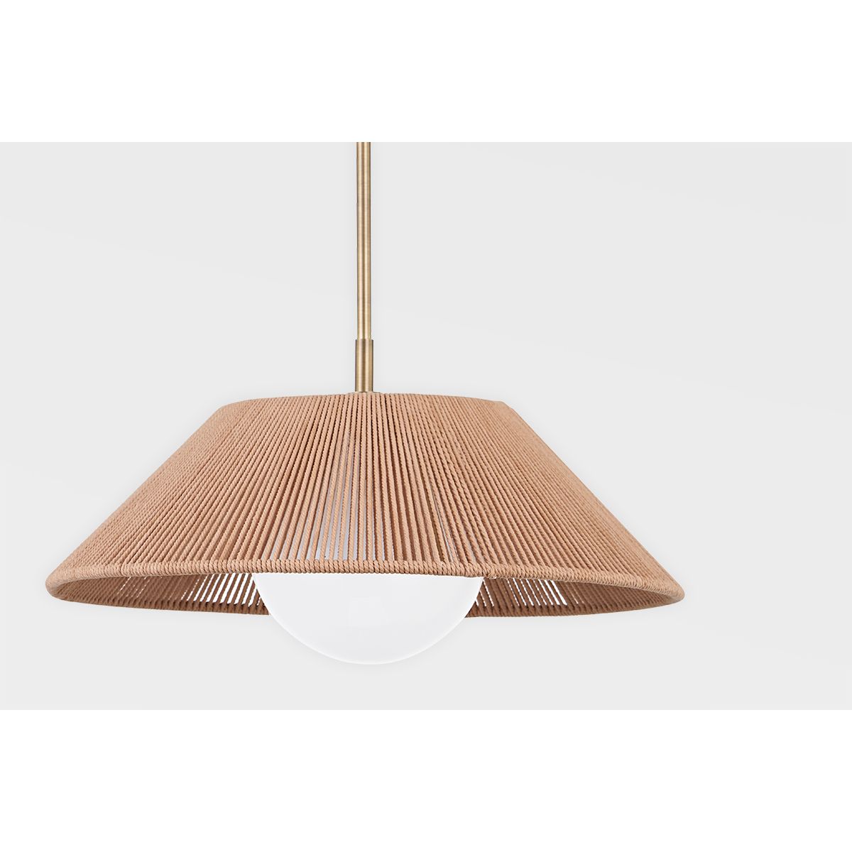 LISBON 29 in. Pendant Light Brass Finish - Bees Lighting