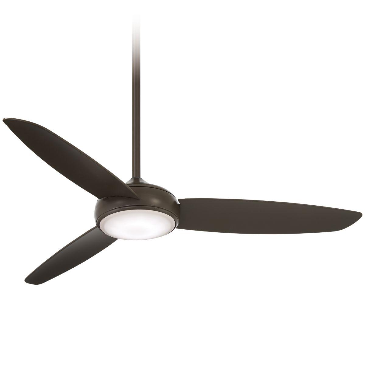 Concept IV 54 Inch Outdoor Smart Ceiling Fan With Light And Remote, Marine Grade - Bees Lighting