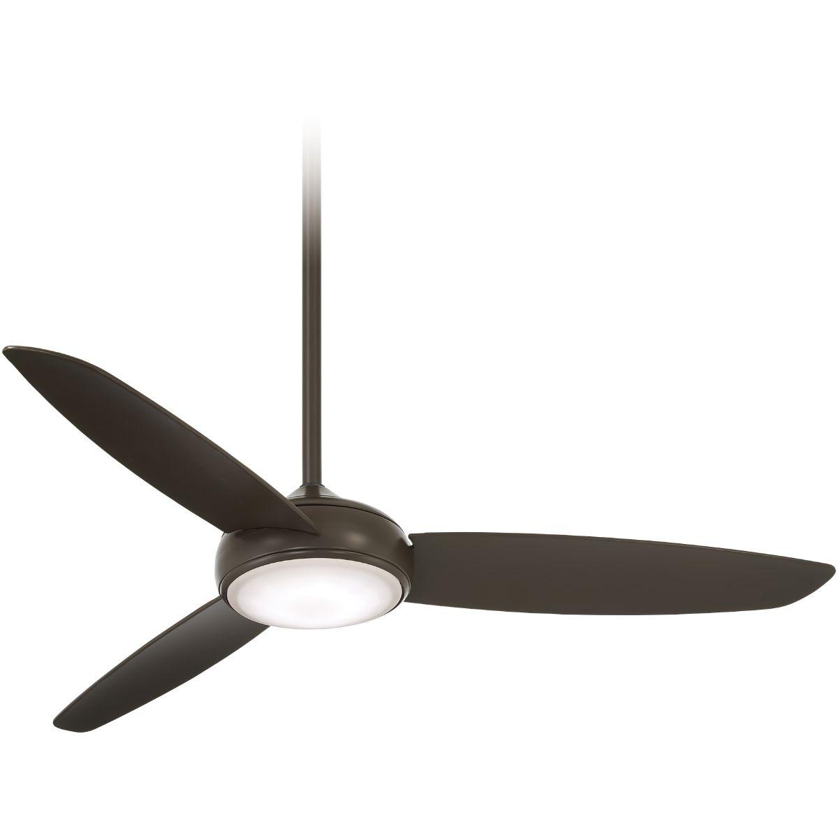 Concept IV 54" Bronze Outdoor LED Smart Ceiling Fan - Bees Lighting