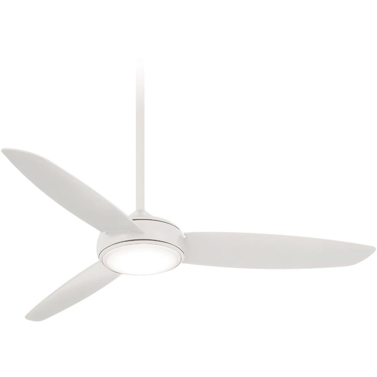 Concept IV 54 Inch Outdoor Smart Ceiling Fan With Light And Remote, Marine Grade - Bees Lighting