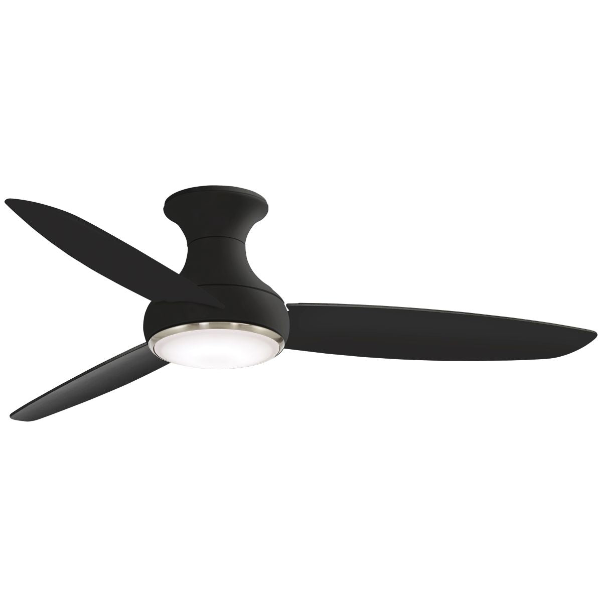Concept III 54" Coal Outdoor Hugger LED Smart Ceiling Fan - Bees Lighting