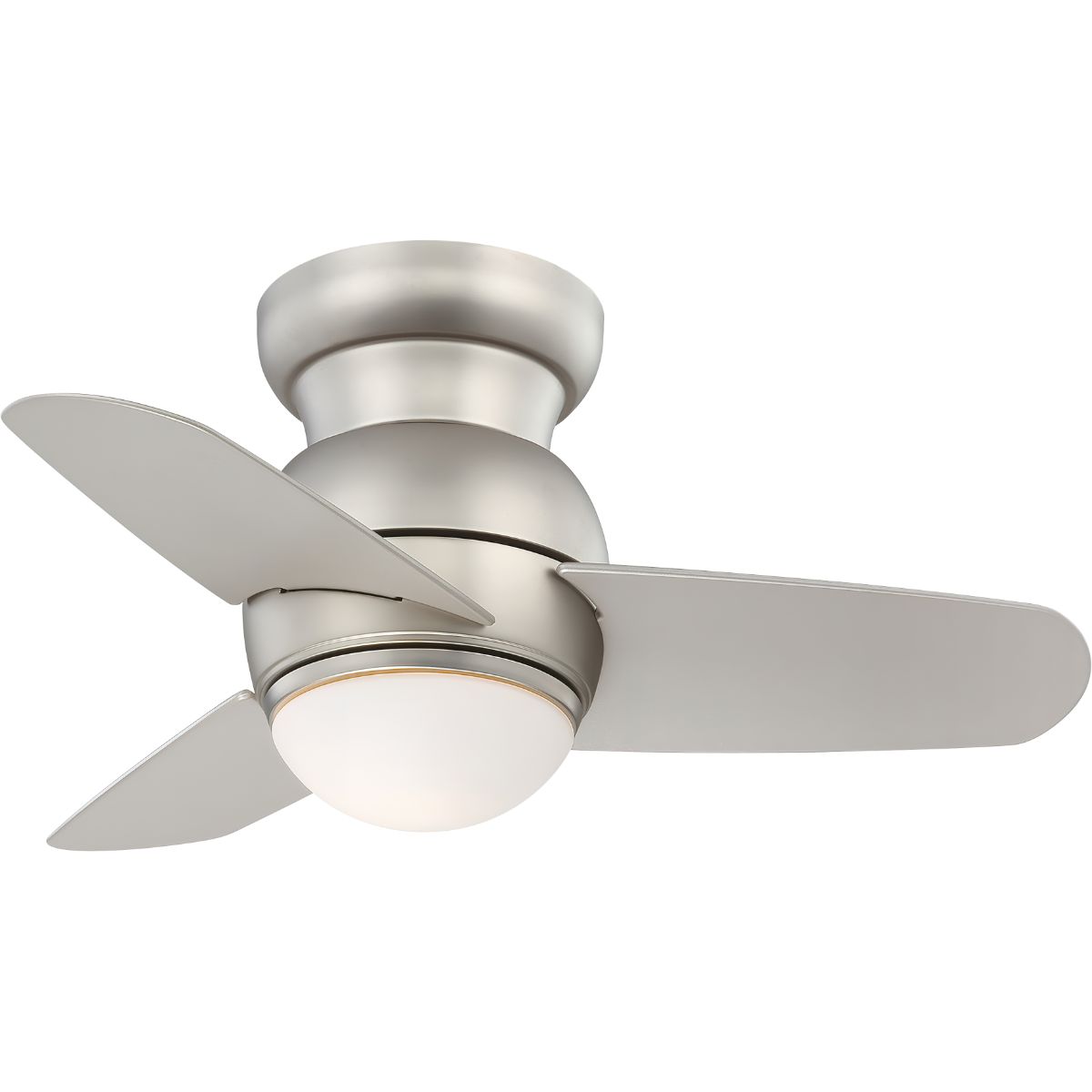 Spacesaver LED 26" Steel Hugger Ceiling Fan with Wall Control - Bees Lighting