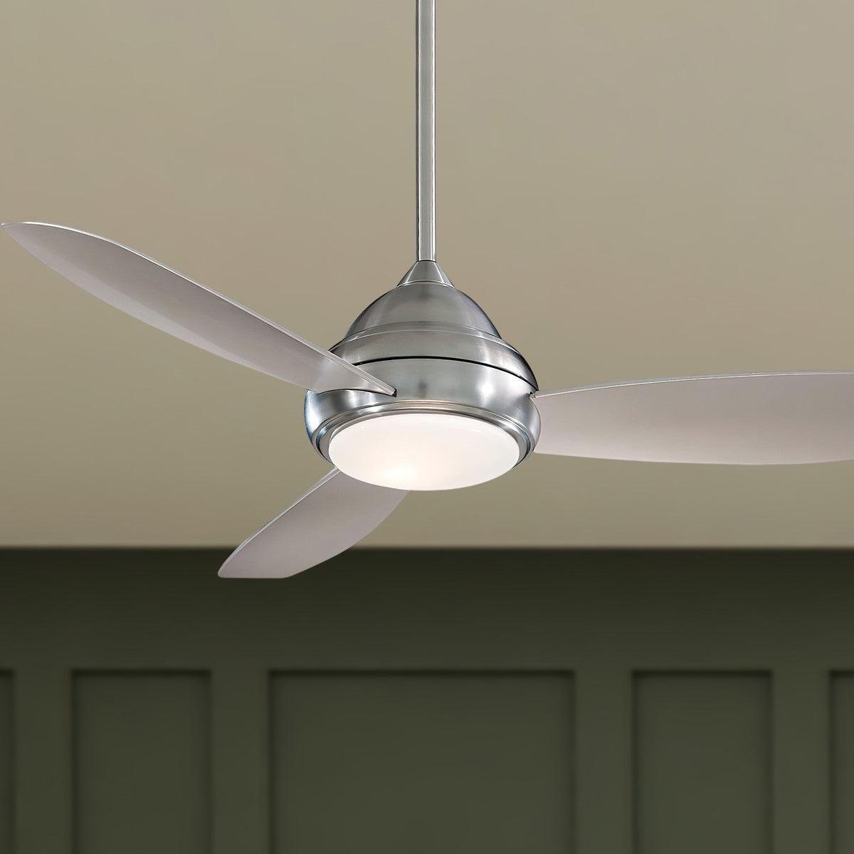 Concept I 44 Inch Contemporary Ceiling Fan With Light And Remote