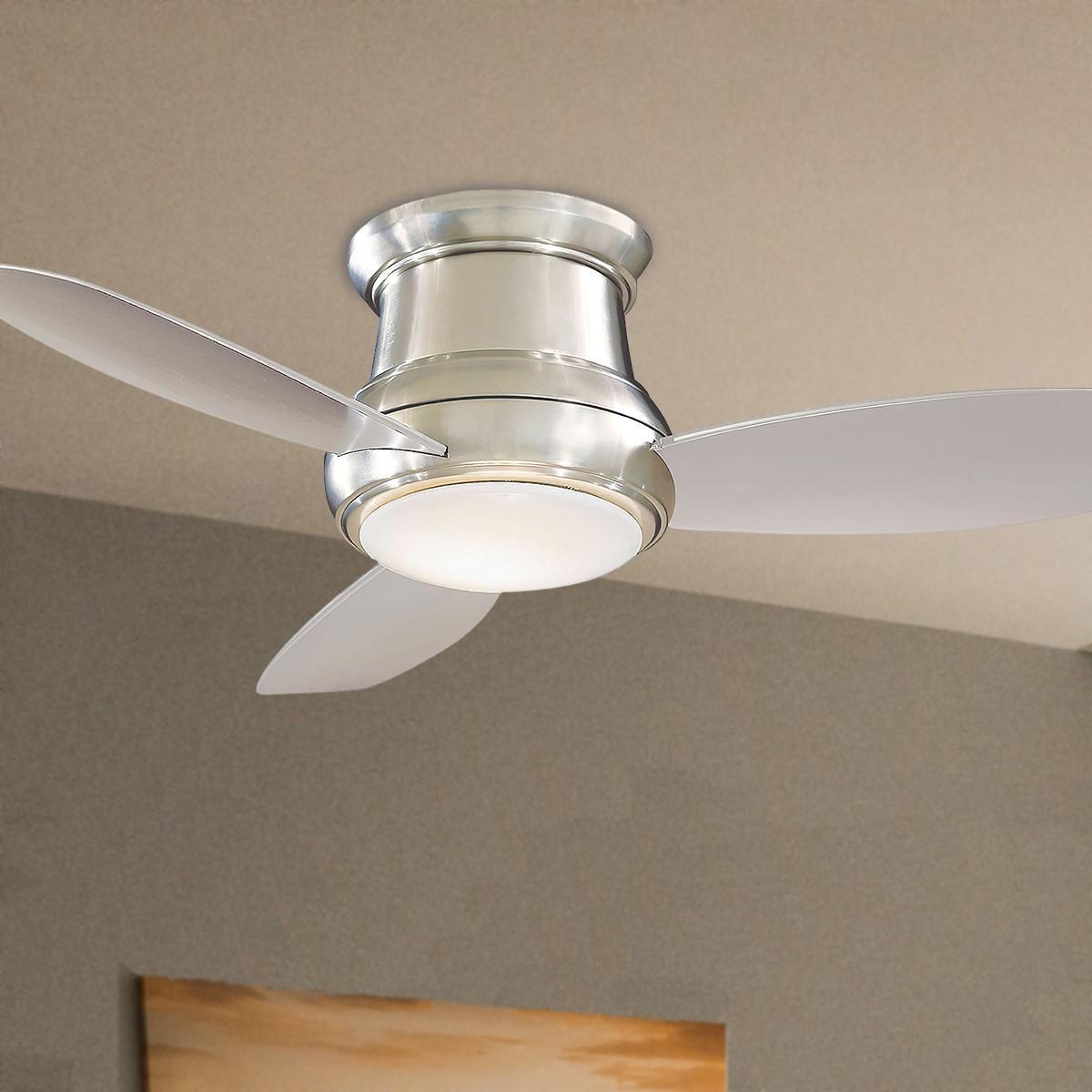 Concept II 44 Inch Modern Ceiling Fan With Light And Remote