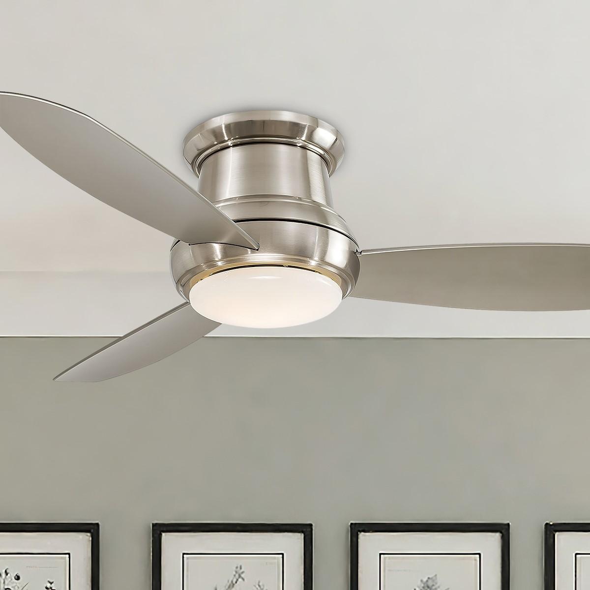 Concept II 52 Inch Modern Ceiling Fan With Light And Remote - Bees Lighting