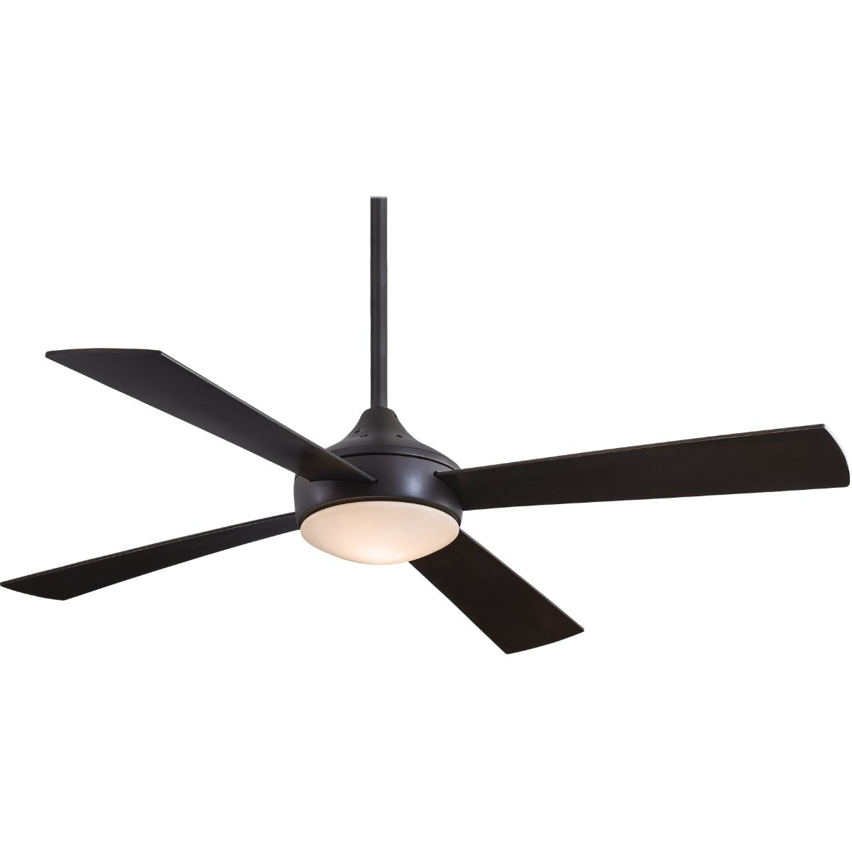 Aluma LED 52" Bronze LED Ceiling Fan with Wall Control - Bees Lighting