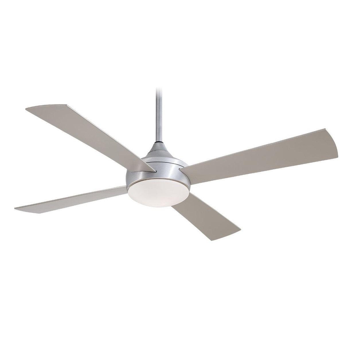 Aluma 52 Inch Modern Outdoor Ceiling Fan With Light And Remote - Bees Lighting
