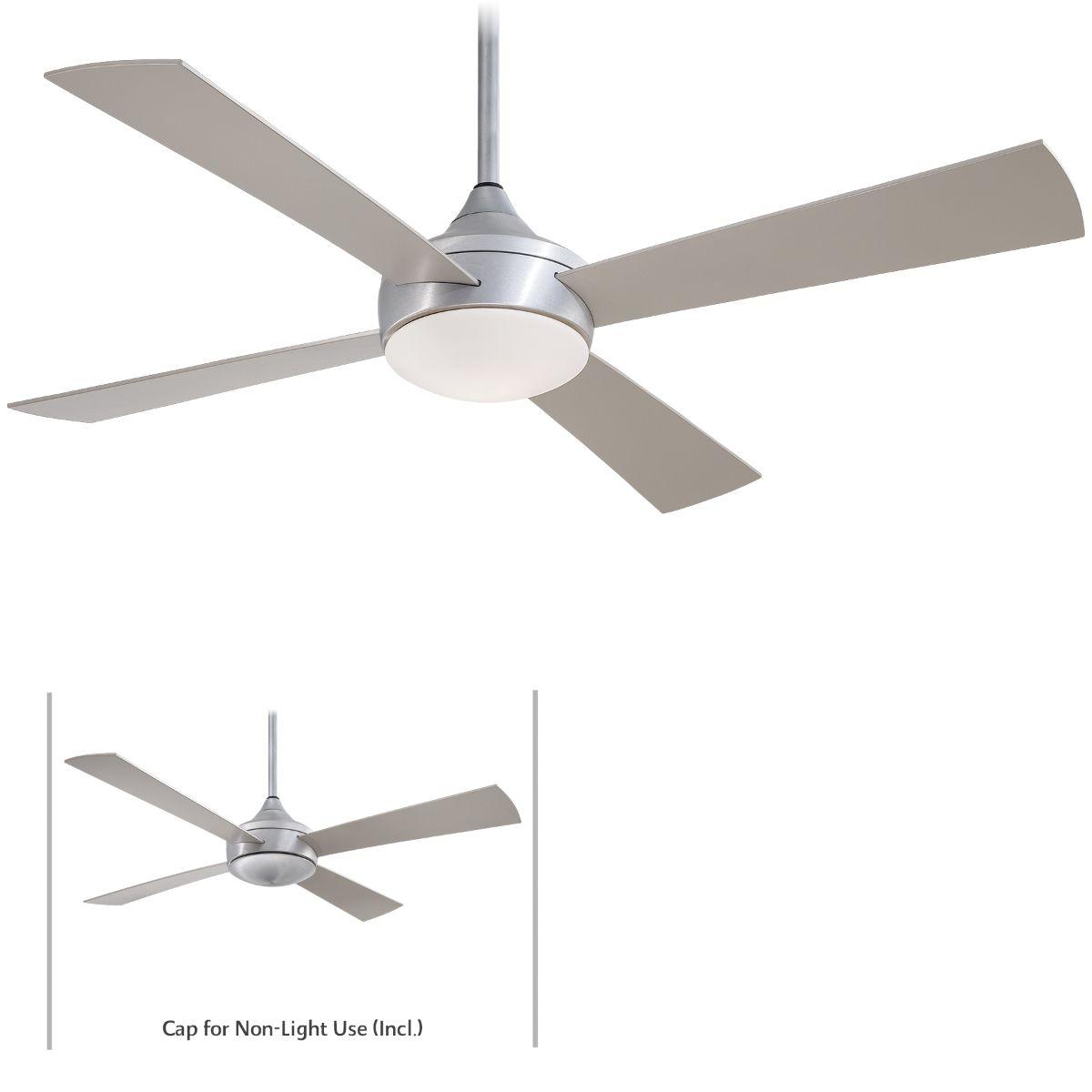Aluma 52 Inch Modern Outdoor Ceiling Fan With Light And Remote - Bees Lighting