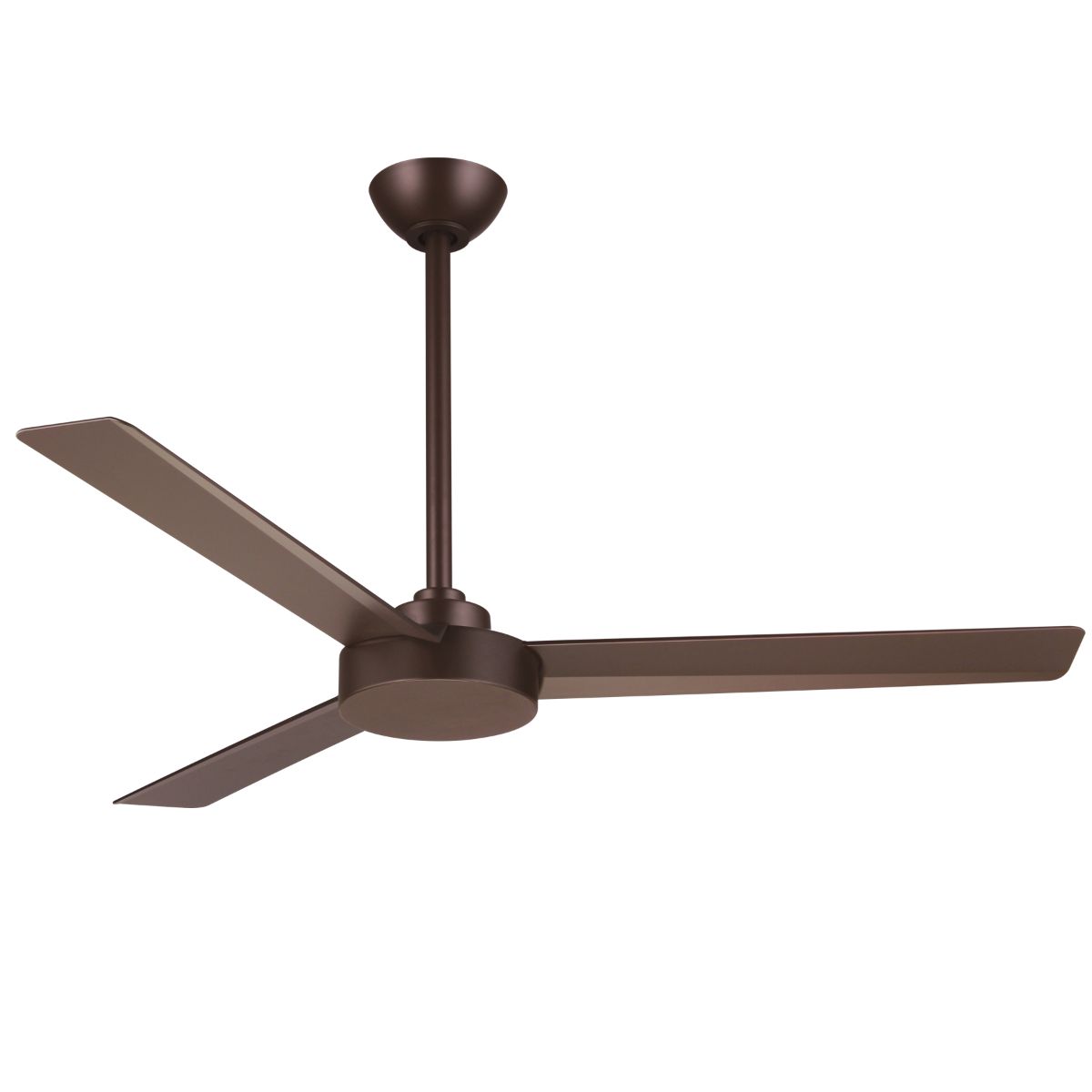 Roto 52" Bronze Ceiling Fan with Wall Control - Bees Lighting