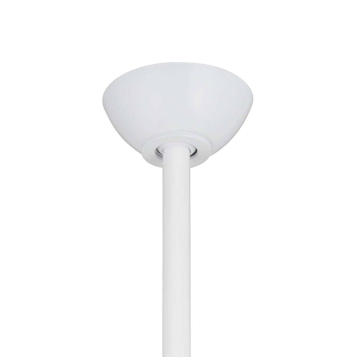 Roto 52" White Ceiling Fan with Wall Control - Bees Lighting