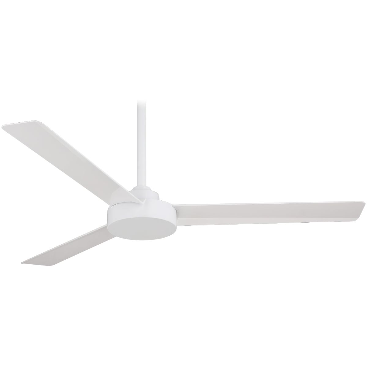 Roto 52" White Ceiling Fan with Wall Control - Bees Lighting
