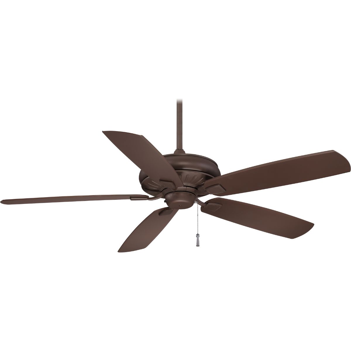 Sunseeker 60" Oil Rubbed Bronze Outdoor Ceiling Fan with Pull Chain - Bees Lighting