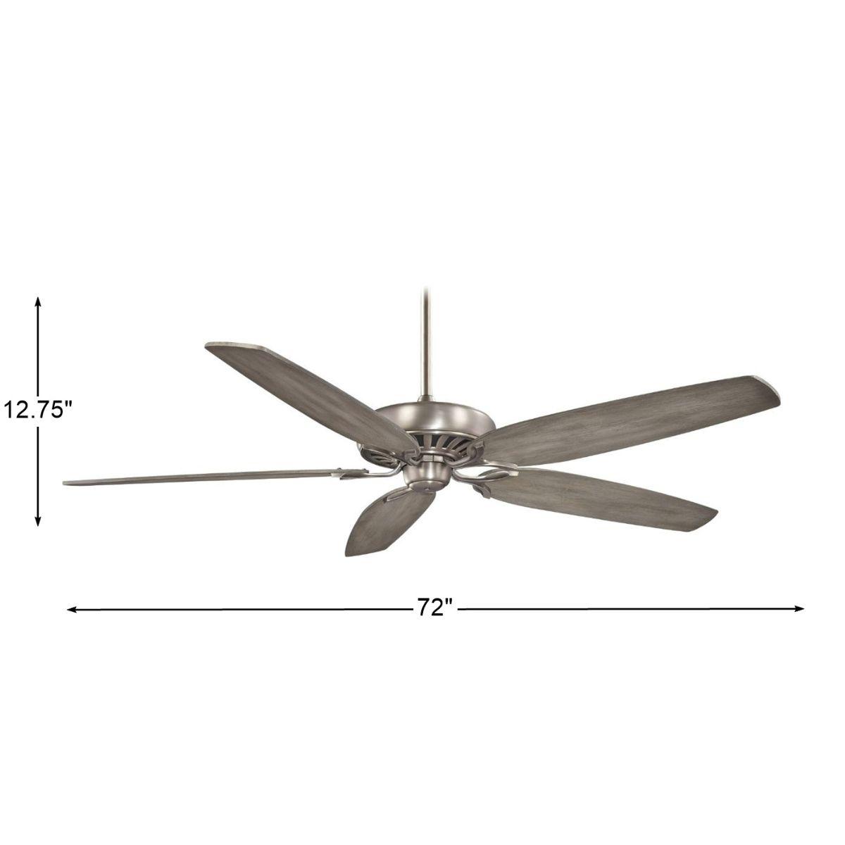 Great Room Traditional 72 Inch Ceiling Fan With Wall Control - Bees Lighting